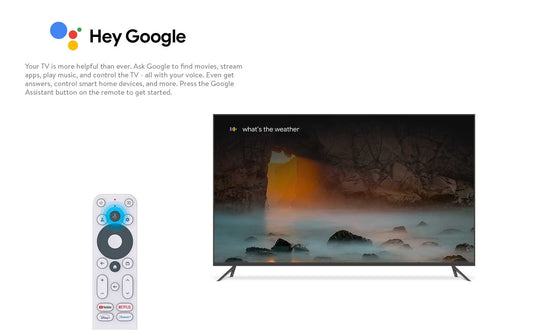 Google TV Full HD Streaming Device, 2K FHD, Fast Wi-Fi, Dolby Audio, Google TV Voice Control